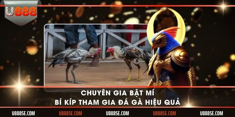 Chuyên gia bật mí bí kíp tham gia đá gà hiệu quả