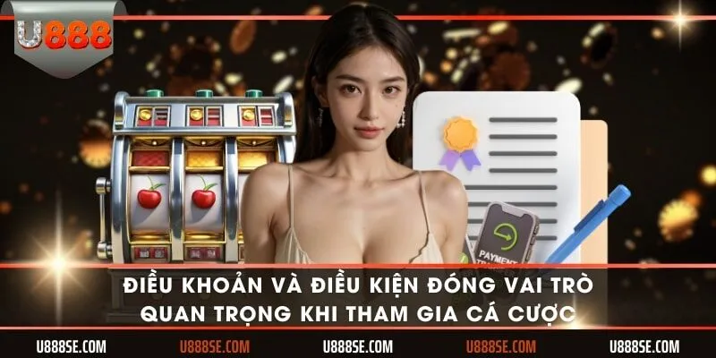 Điều khoản và điều kiện đóng vai trò quan trọng khi tham gia cá cược