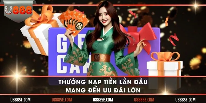 Thưởng nạp tiền lần đầu mang đến ưu đãi lớn